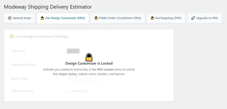 Live Design Customizer